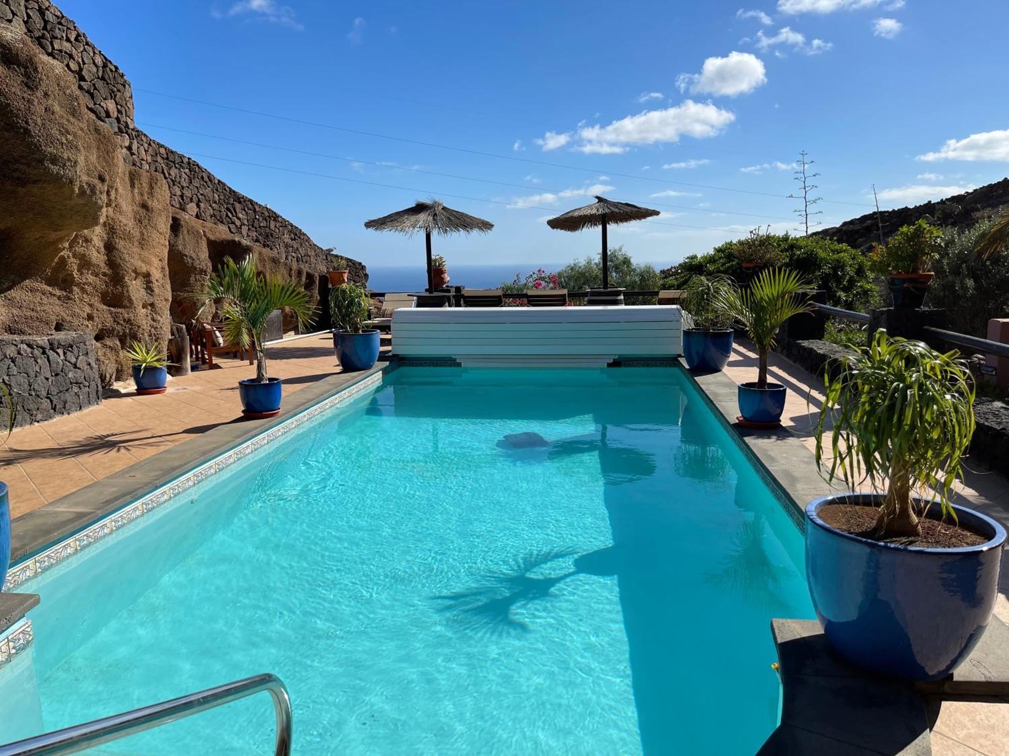 Castillo Lanzarote Villa Sophie - Luxury Villa -Sleep In A Volcanic Cave With Heated Pool Tias Exterior photo